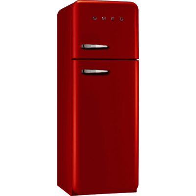Smeg FAB30RFR 60cm 'Retro Style' Fridge Freezer in Red with Right Hand Hinge Smeg FAB30RFR 60cm 'Retro Style' Fridge Freezer in Red with Right Hand Hinge